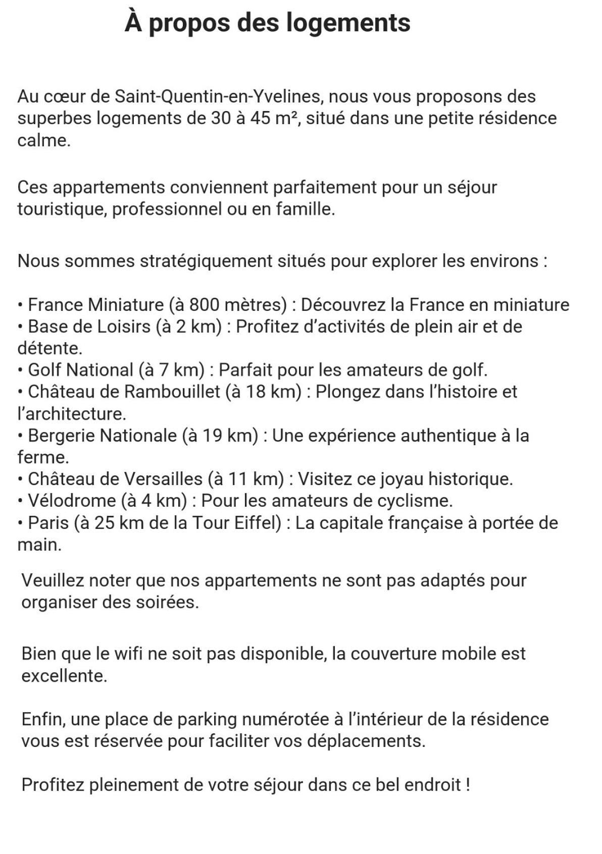St-Quentin-En-Yvelines Plusieurs Appartements Avec Parking Trappes Ngoại thất bức ảnh